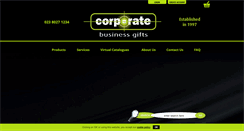 Desktop Screenshot of corporatebusinessgiftsuk.com